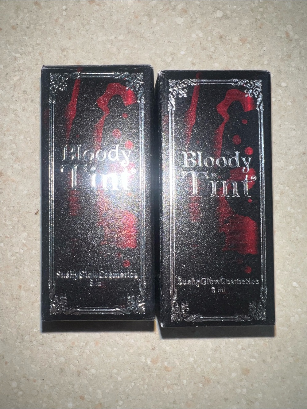 SushyGlowCosmetics Bloody Tint lip stain - Bella Swan & Lilith